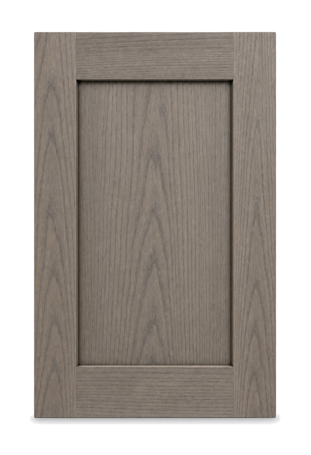 Marseille — Walnut Shaker custom cabinet door in Driftwood