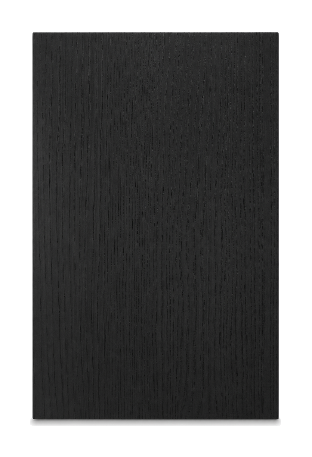 Lanzarote — White Oak Slab custom cabinet door in Ebony Oak