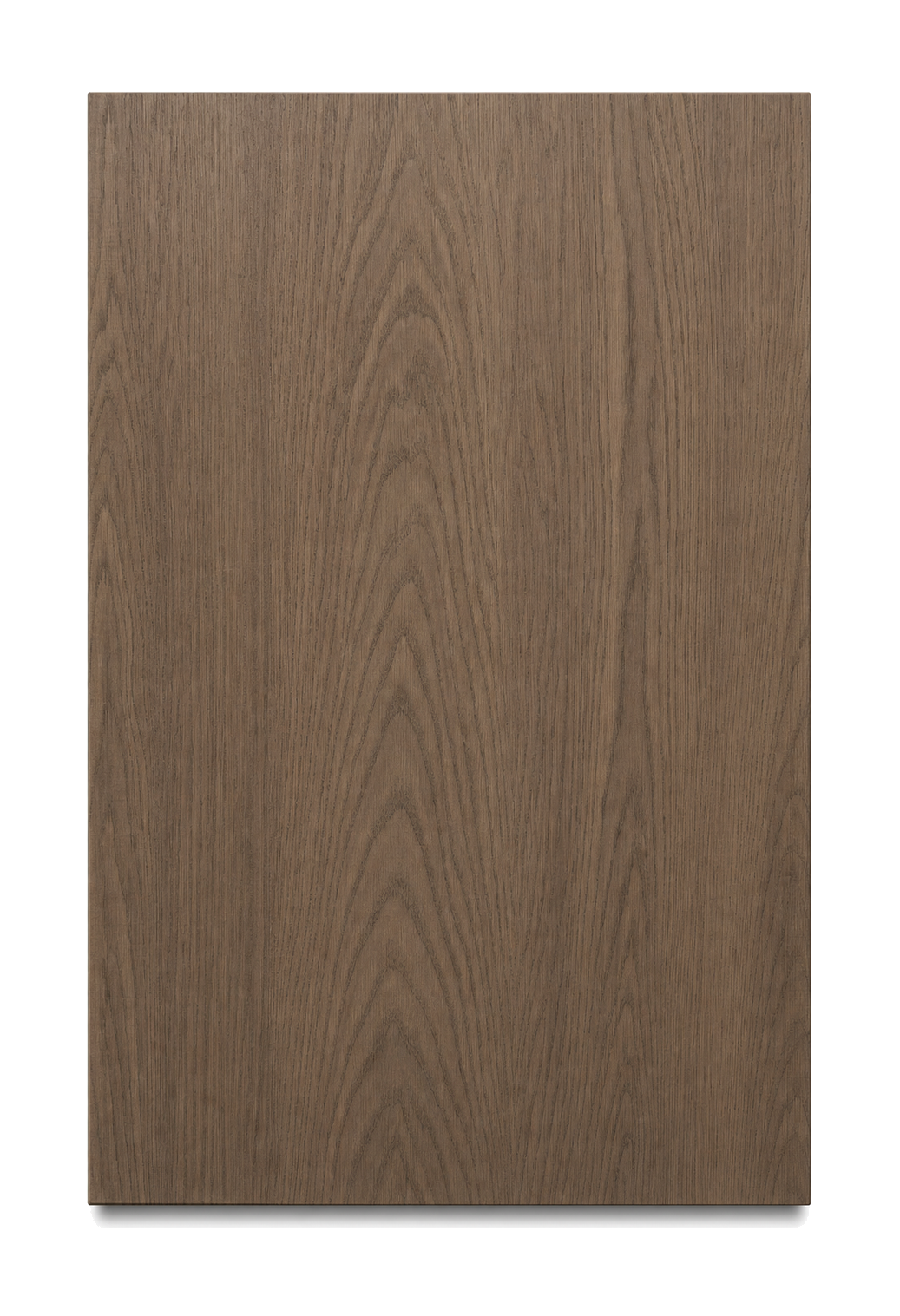 Etna — White Oak Slab custom cabinet door in Smoked Oak