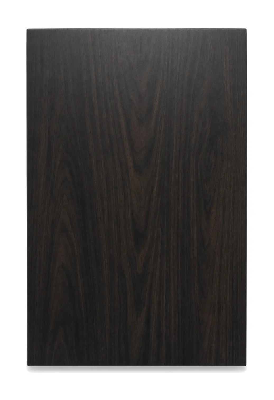Tenerife — Walnut Slab custom cabinet door in Ebony Walnut Stain