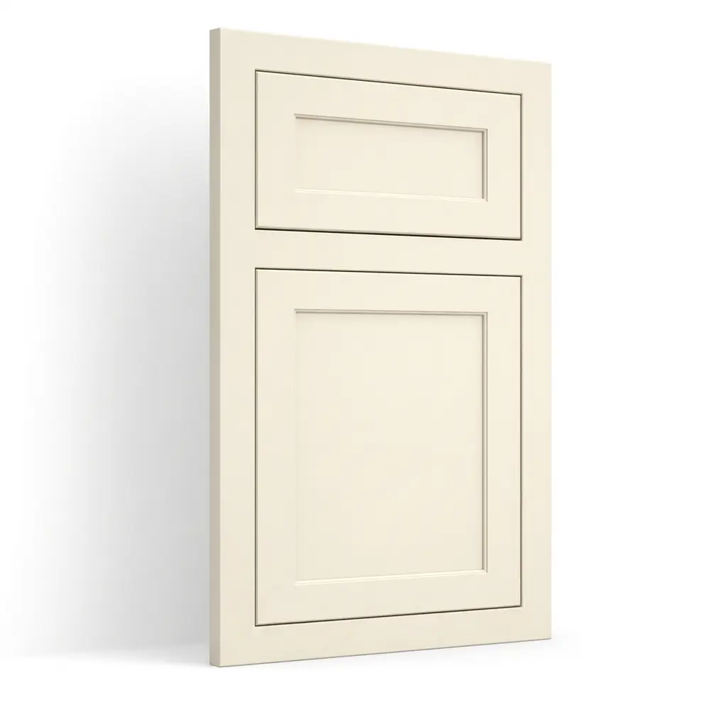 Tracadie — Inset Raised Panel custom cabinet door in School House White