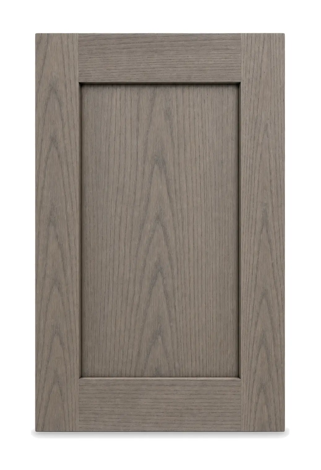 Marseille — Walnut Shaker custom cabinet door in Driftwood
