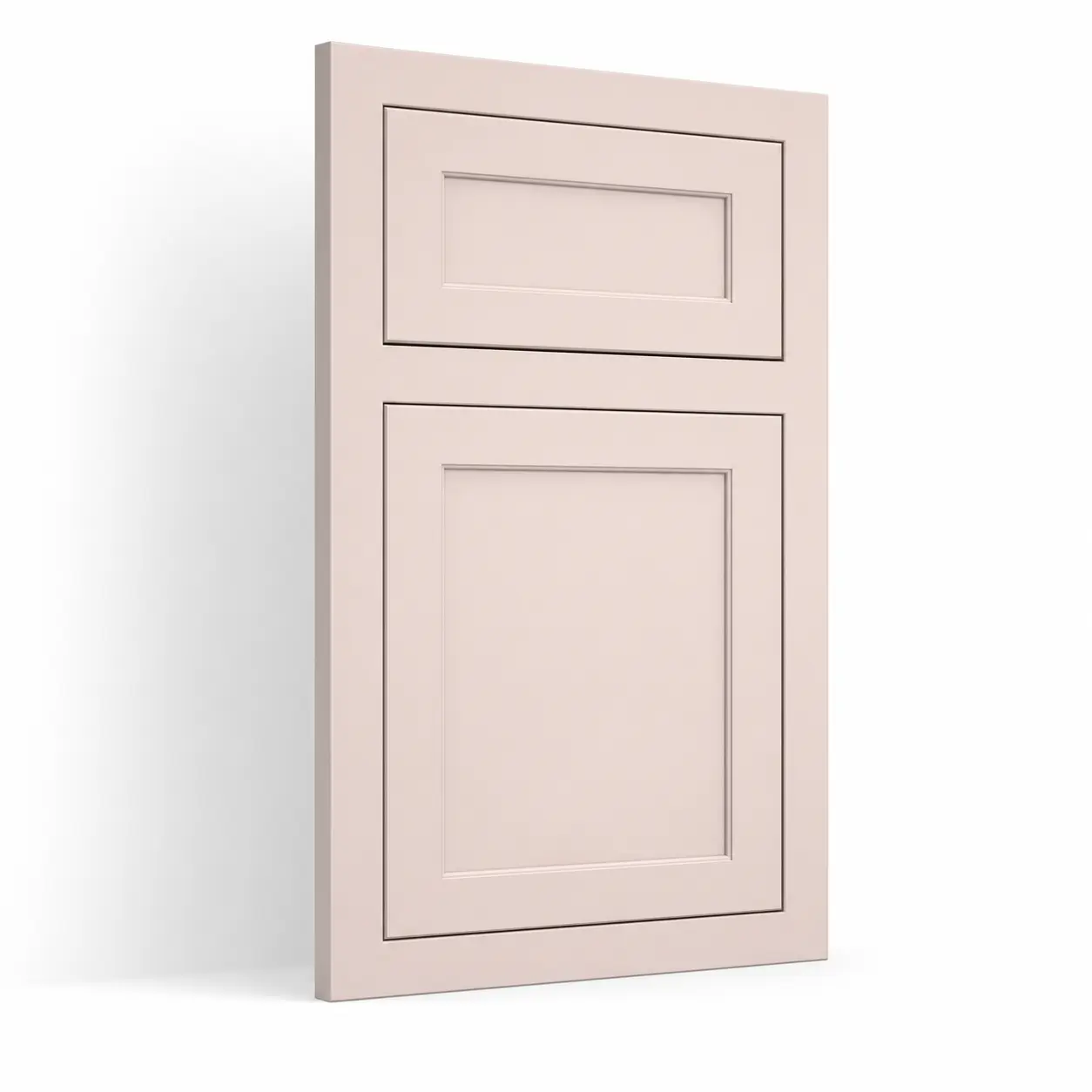 Noto — Inset Raised Panel custom cabinet door in Setting Plaster