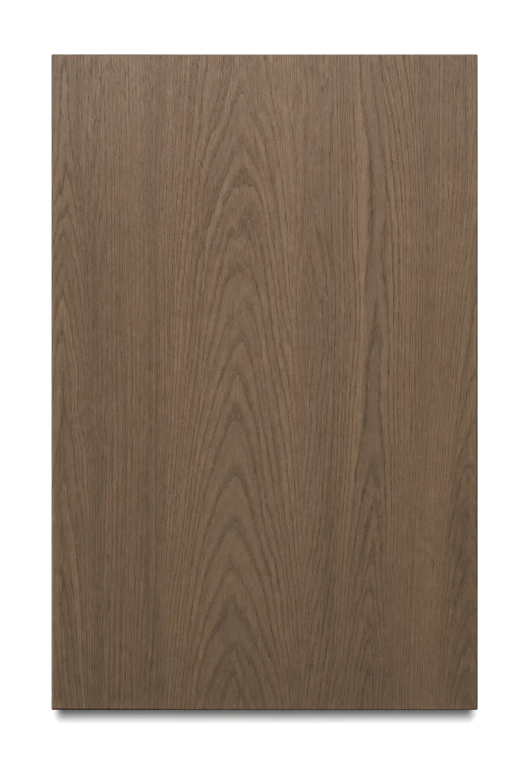 Etna — White Oak Slab custom cabinet door in Smoked Oak