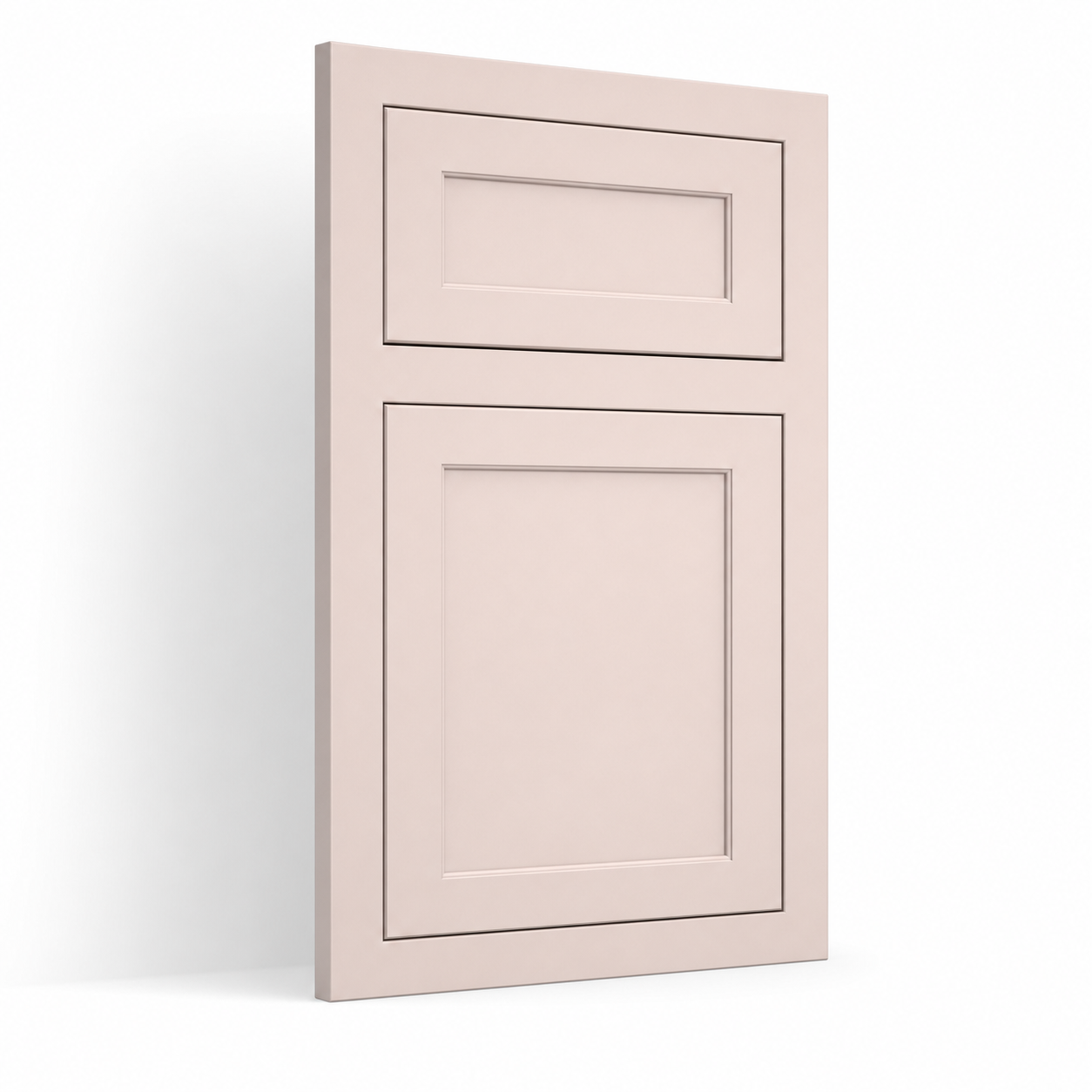 Noto — Inset Raised Panel custom cabinet door in Setting Plaster